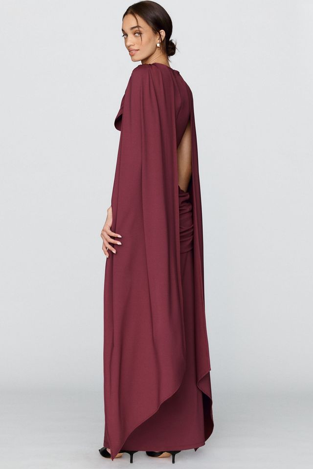 Siempre Jersey Draped Maxi Dress #2