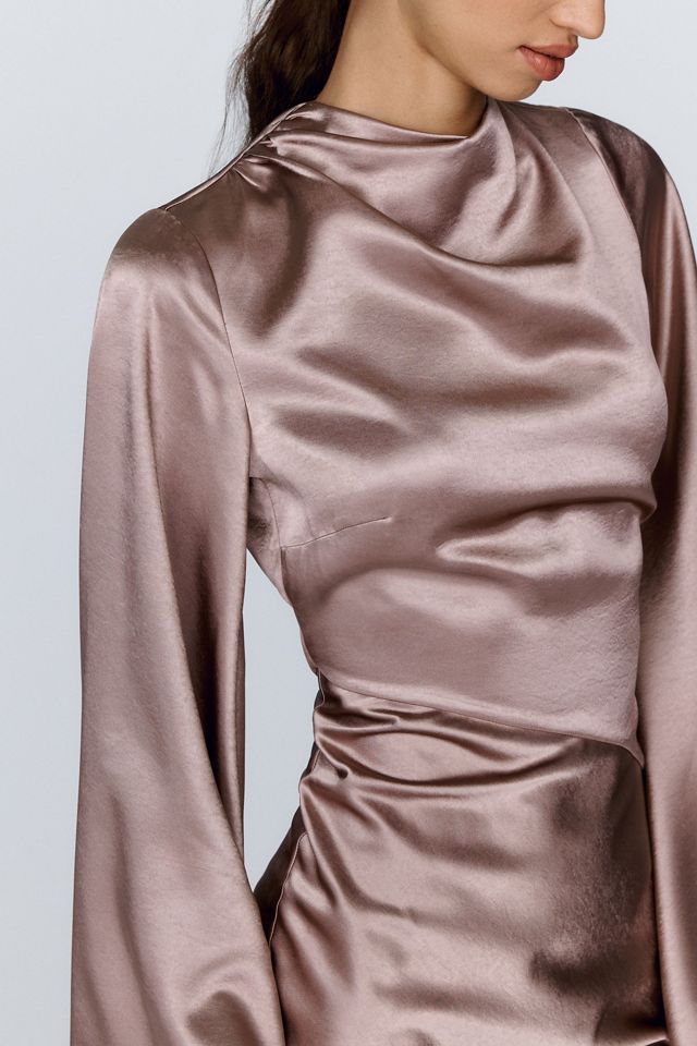 Mare Mare Satin Maxi Dress #1