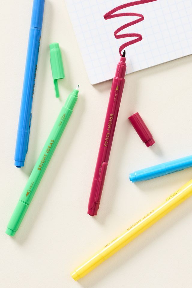 Bright Ideas Double-Ended Colored Brush Pens #1