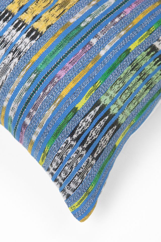 Archive New York Vintage Quinta Ikat Stripe Pillow #1