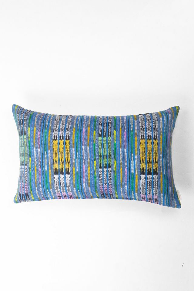 Archive New York Vintage Quinta Ikat Stripe Pillow #2