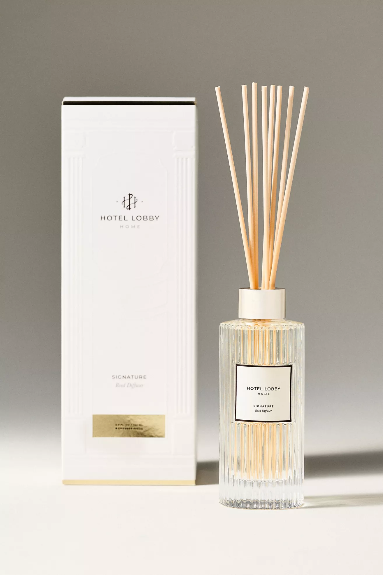 Hotel Lobby Fresh Signature Glass Reed Diffuser