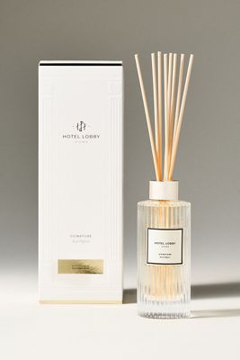 Hotel Lobby Fresh Signature Glass Reed Diffuser