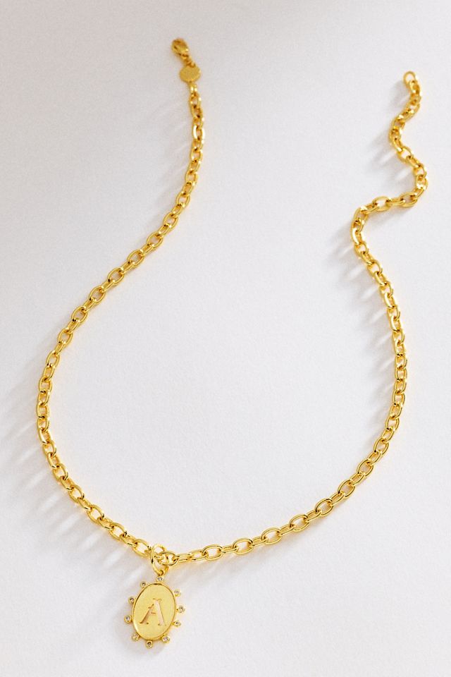Goldbug Collection Initial Necklace #2