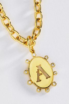 Goldbug Collection Initial Necklace