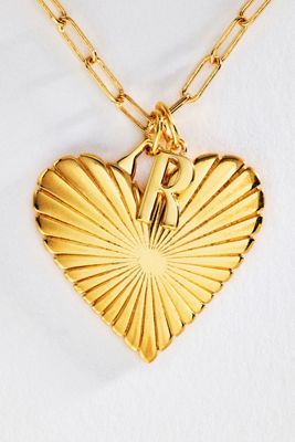 Hart Monogram Initials Necklace