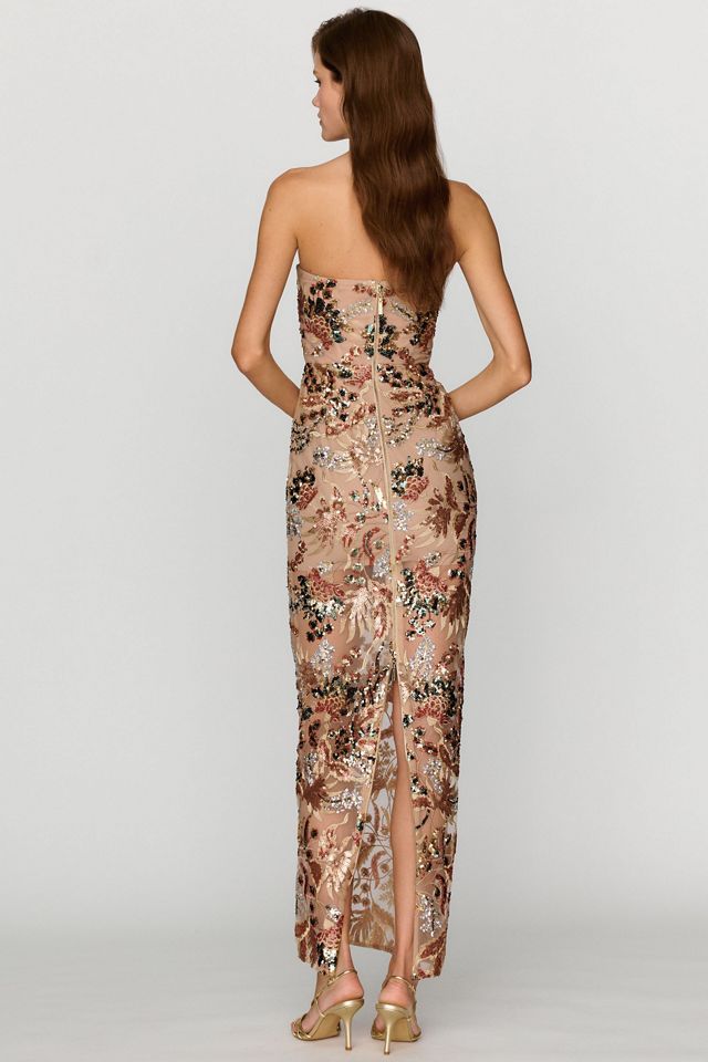 Bronx Banco Dahlia Strapless Maxi Dress #4