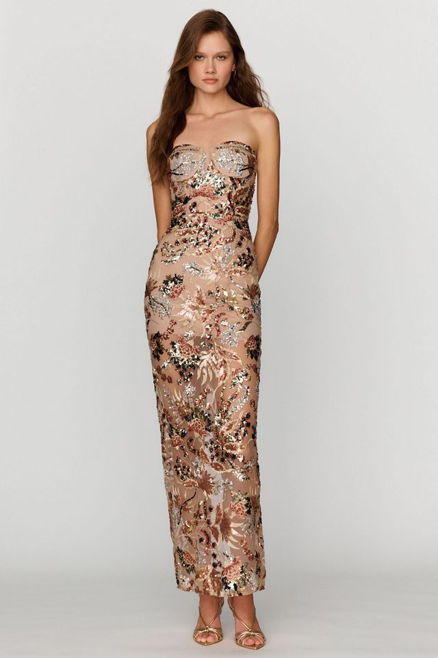 Bronx Banco Dahlia Strapless Maxi Dress #2