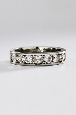 By Anthropologie Gemstone Band Ring