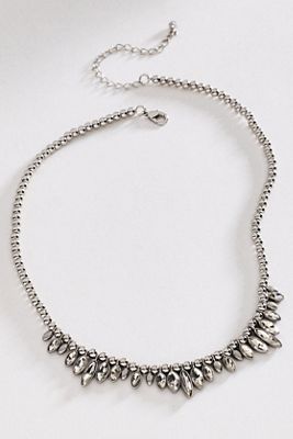 By Anthropologie Marquise Bezel Necklace