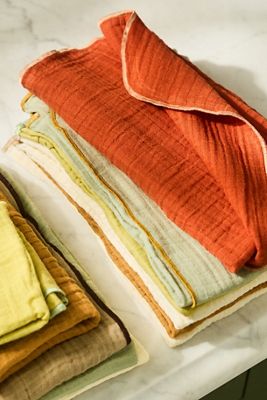 Woven Double Cloth Cotton Napkins, Set of 24