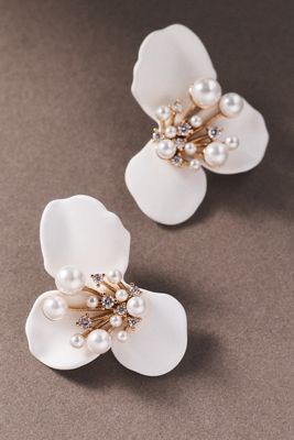 Olive & Piper Vela Flower Post Earrings