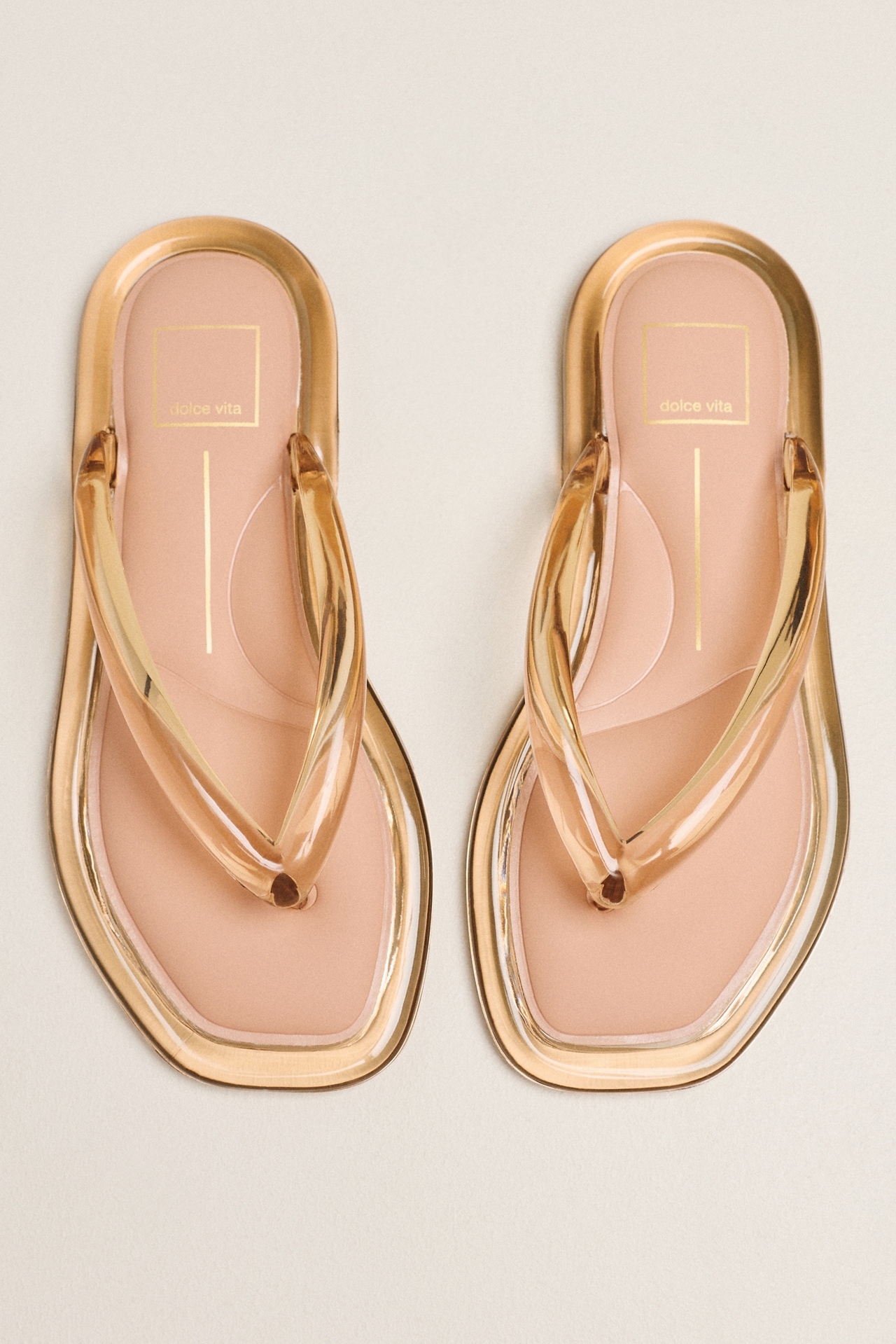 Dolce Vita Jozey Square-Toe Flip-Flops