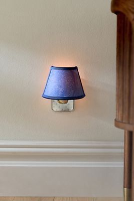 Marbled Paper Shade Night Light