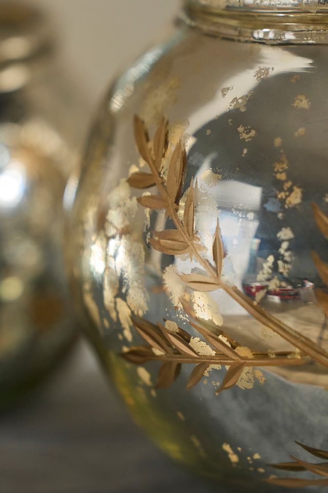 Terrain Decorative Mercury Glass Jar #1