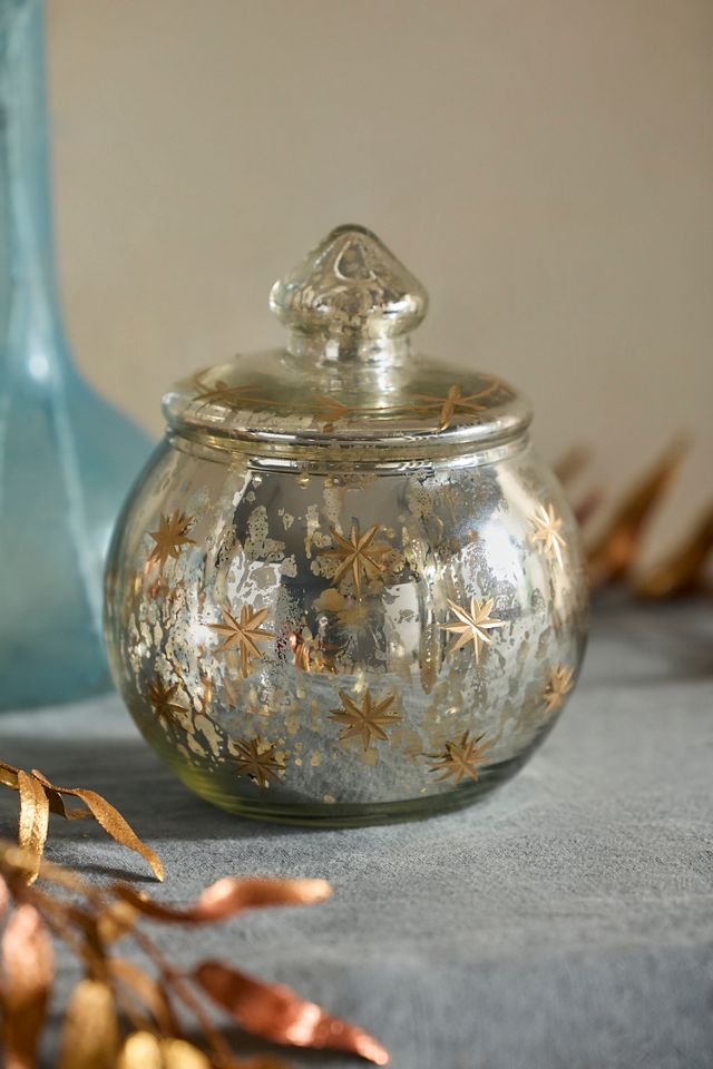 Terrain Decorative Mercury Glass Jar #2