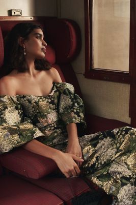 Katie May Elysia Brocade Gown