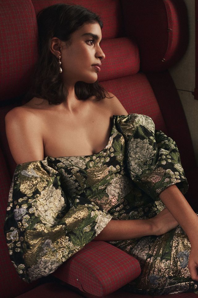 Katie May Elysia Brocade Gown #1