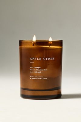 Brooklyn Candle Studio Fruity Apple Cider Glass Jar Candle
