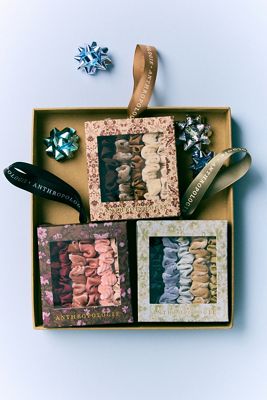 By Anthropologie Assorted Scrunchies, Set of 6