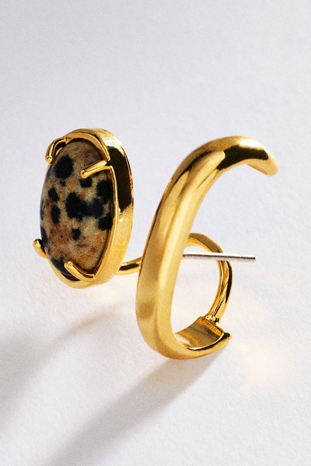 Lady Grey Jasper Earrings #1