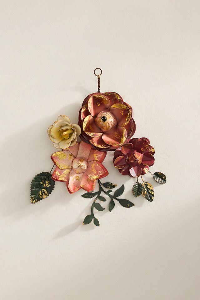 Gilded Winter Floral Iron Bunch #2