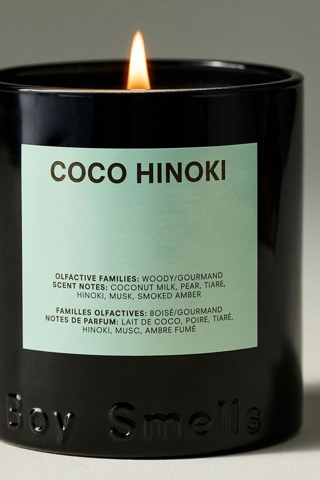 Boy Smells Woody Coco Hinoki Boxed Glass Candle #1