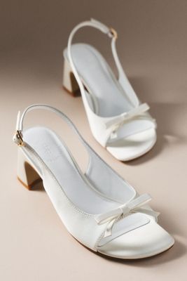 Forever Soles Cleo Slingback Block Heels
