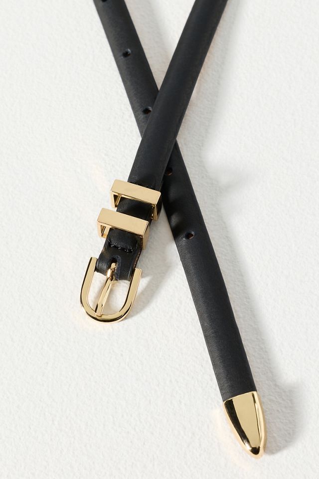 Laurel & Gold Lexington Thin Belt #1