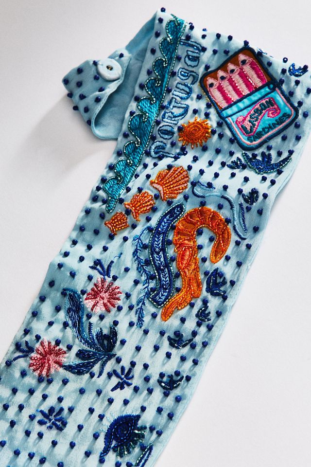 Mignonne Gavigan Lila Scarf Necklace #1
