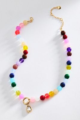 BaubleBar Janette Beaded Pendant Necklace