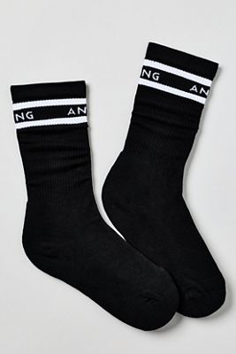 Anine Bing Sully Sporty Crew Socks