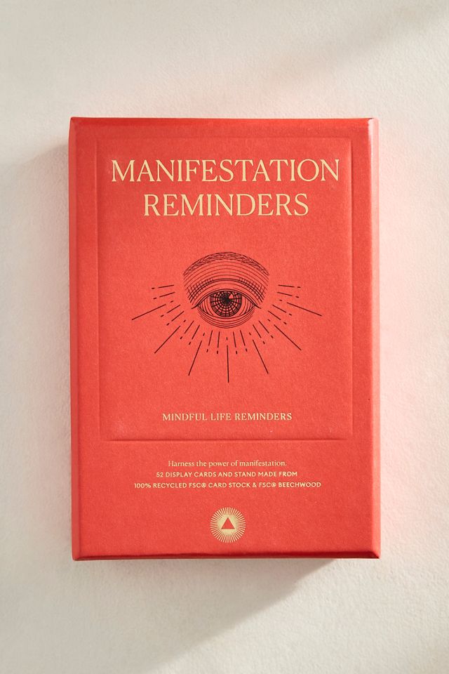 Manifestation Reminders Quote Cards + Stand #3