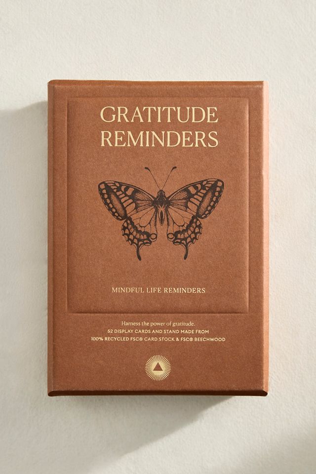 Gratitude Reminders Quote Cards + Stand #3