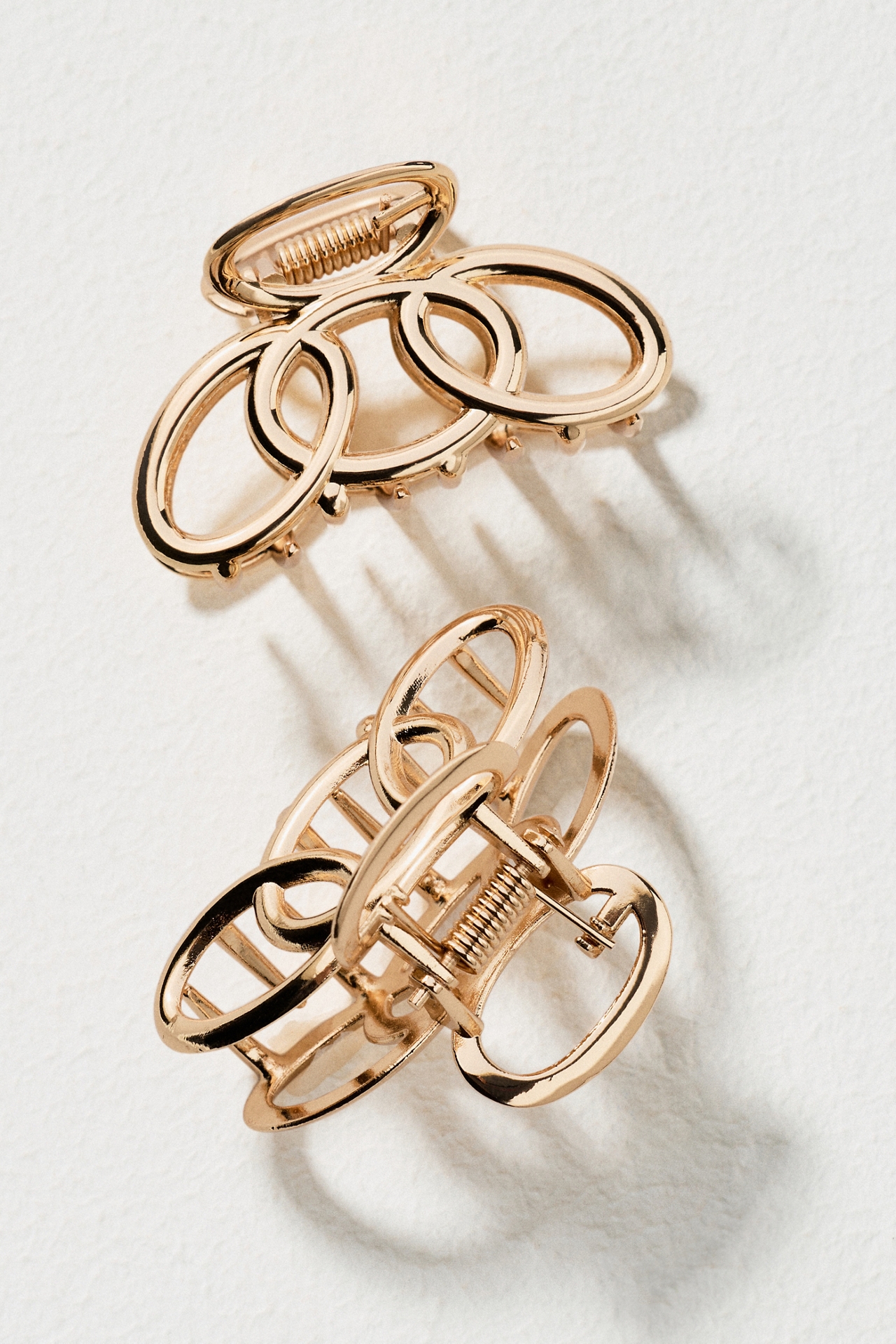 Ettika Keep It Simple Gold Claw, Set of 2