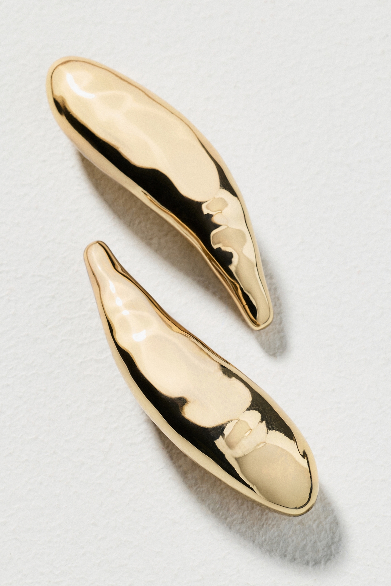 Ettika Liquid Luxe Gold Barrettes, Set of 2