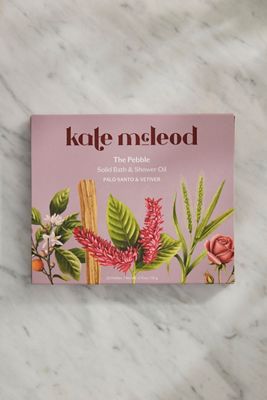 Kate McLeod Pebble Bath + Shower Bar, Palo Santo + Vetiver