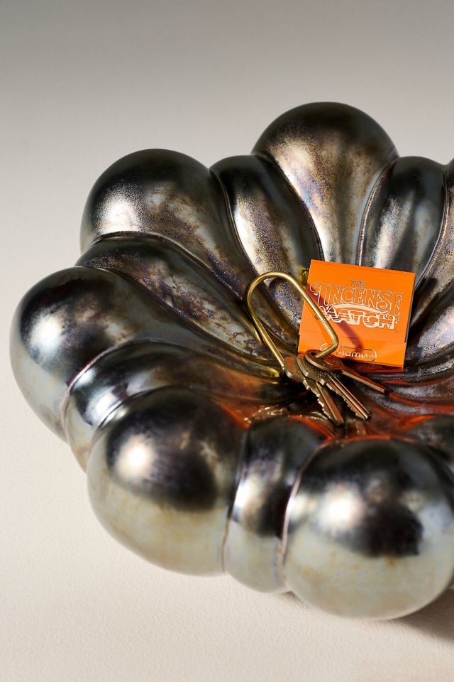 Chrome Floral Vessel #1