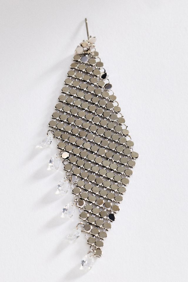 By Anthropologie Chainmail Drop Earrings #2