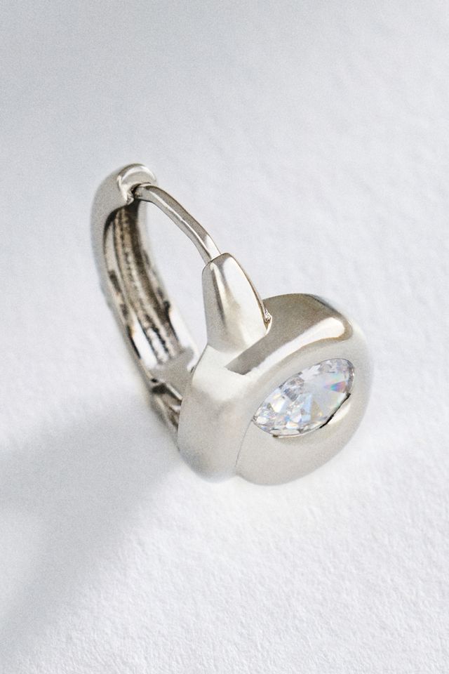 By Anthropologie Huggie Hoop Earrings #1