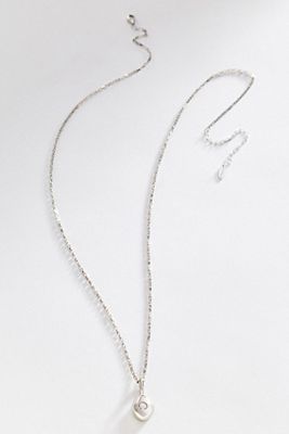 By Anthropologie Bezel Crystal Pendant Necklace