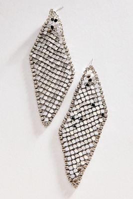 Border Chainmail Drop Earrings