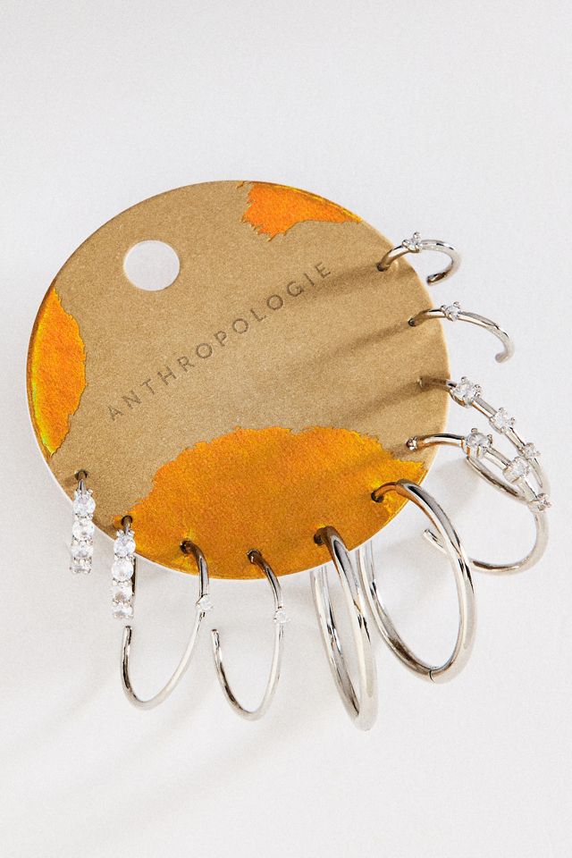 By Anthropologie Foundation Hoops, Set of 5 #1