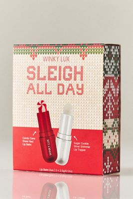 Winky Lux Sleigh All Day Lip Balm Duo