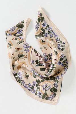 Maison Lecomte Flament Retour de Foret 100% Silk Scarf