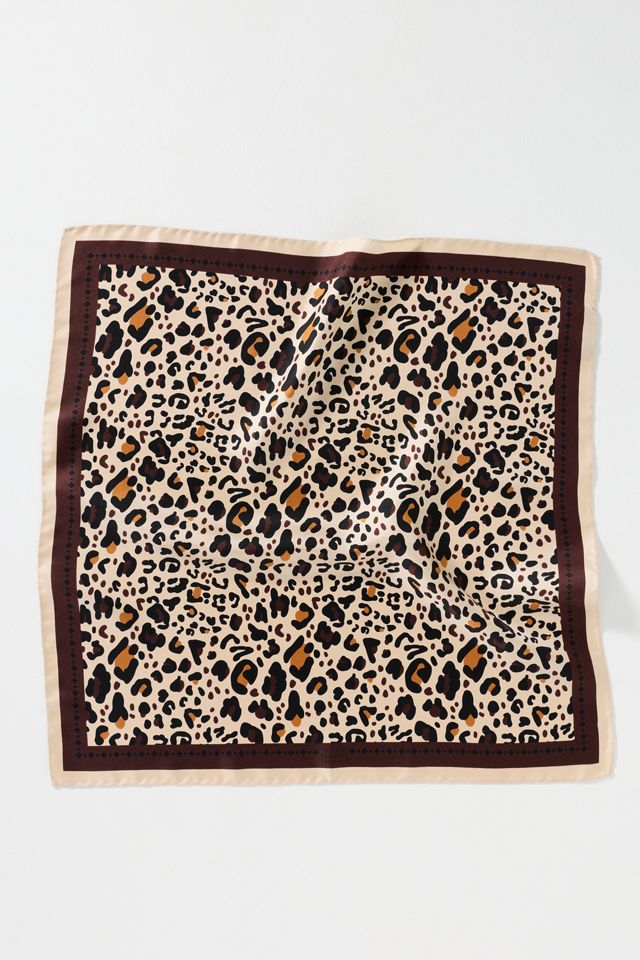 Maison Lecomte Flament Leo 100% Silk Scarf #1