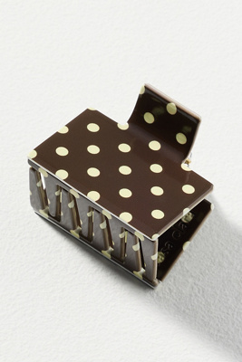 Casa Clara Pia Hair Claw Clip In Brown