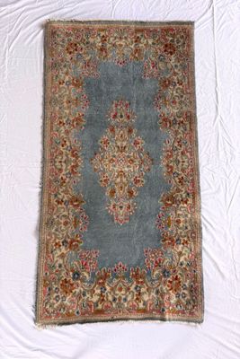 Blue Parakeet Rugs Antique Persian Rug No. 3336ML
