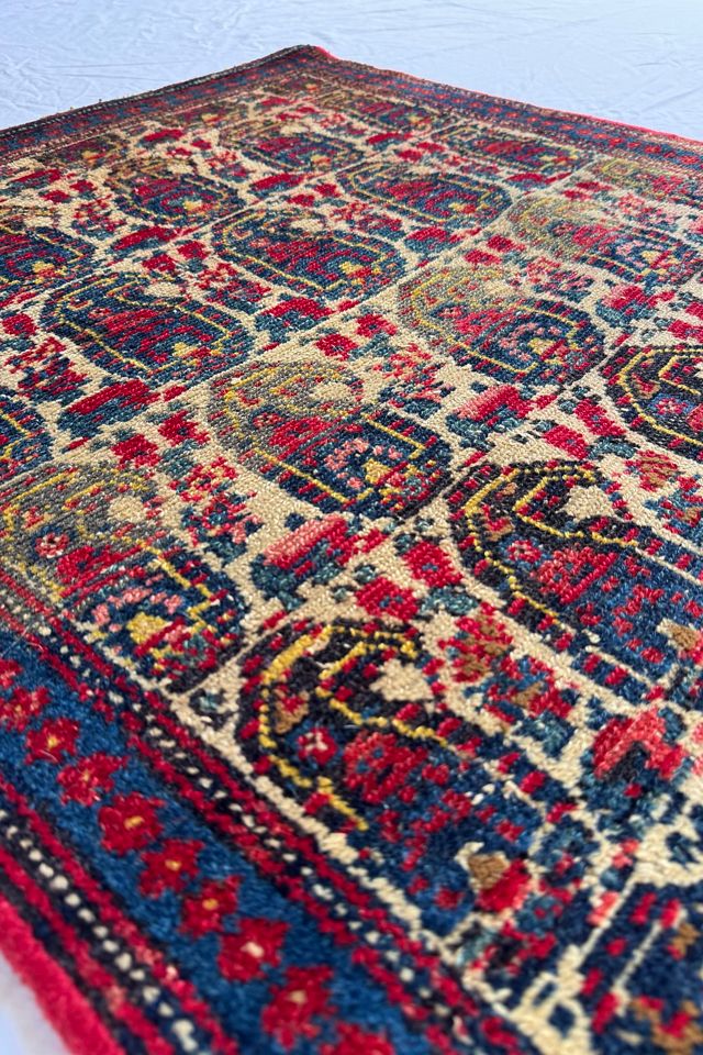 Blue Parakeet Rugs Antique Persian Rug No. 3479 #1
