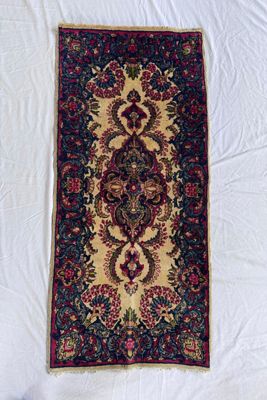 Blue Parakeet Rugs Antique Persian Rug No. 4174